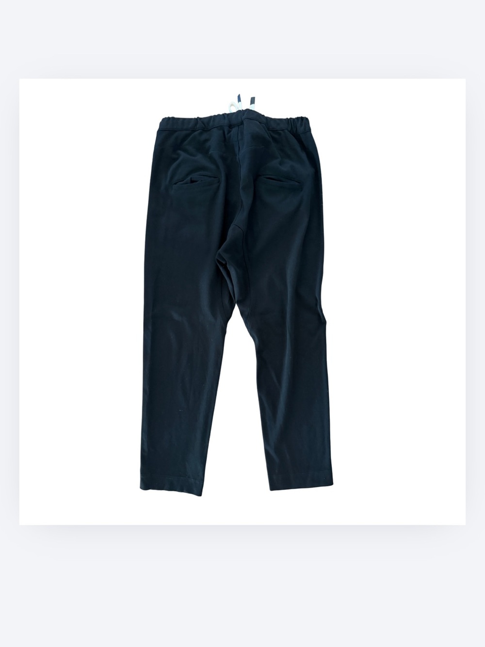 Bassike Stretch Twill Tapered Pant Black Size 2/M | SOLD OUT Influencer Favorite - Picture 4 of 6